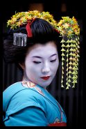 Geisha and Maiko girls of Japan